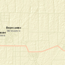 Sakskiy rayon Street Map