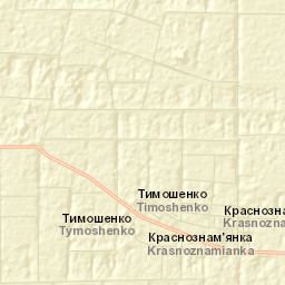 Krasnoznamenka Street Map