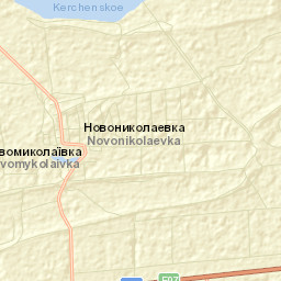 Novonikolayevka Street Map