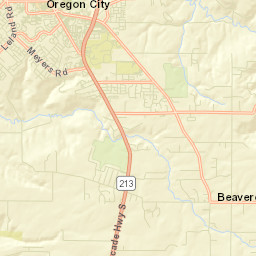 13000-13040 South Leland Road, Oregon City Street Map
