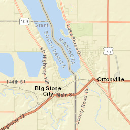 Ortonville Street Map