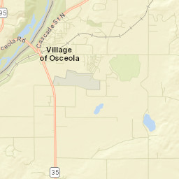 Osceola Street Map