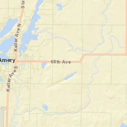 Amery Street Map
