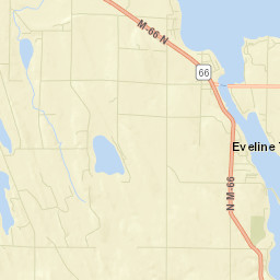 Charlevoix County Street Map