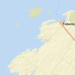 Tobermory Street Map