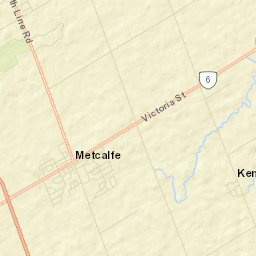 Metcalfe Street Map