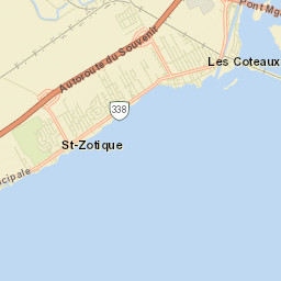 Saint-Zotique Street Map