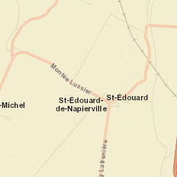 Saint-Édouard Street Map