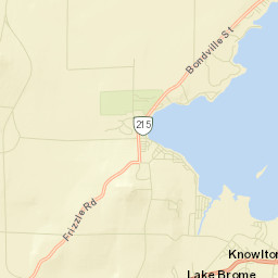 Lac-Brome Street Map