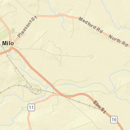 Milo Street Map