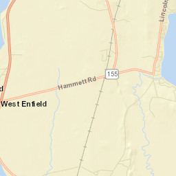Enfield Street Map
