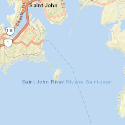 Saint John Street Map