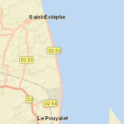 Saint-Estèphe Street Map