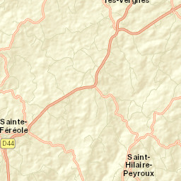 Sainte-Féréole Street Map