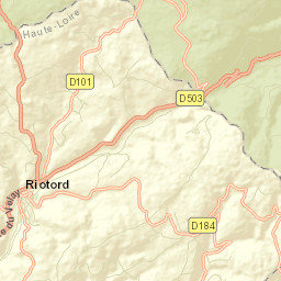 Riotord Street Map