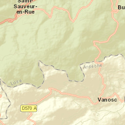 Saint-Sauveur-en-Rue Street Map