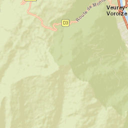 Veurey-Voroize Street Map