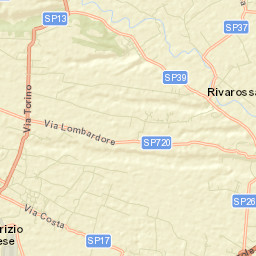 Rivarossa Street Map