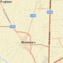 Montanaro Street Map