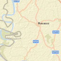 Rosasco Street Map