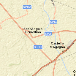 Castello d'Agogna Street Map