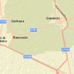 Gambolò Street Map