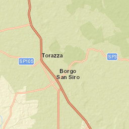 Borgo San Siro Street Map