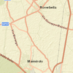 Roverbella Street Map
