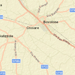 Bovolone Street Map
