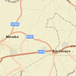 Minerbe Street Map