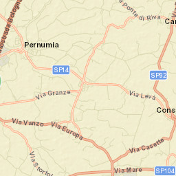 Pernumia Street Map