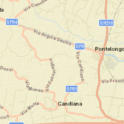 Pontelongo Street Map