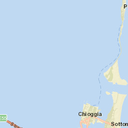Chioggia Street Map