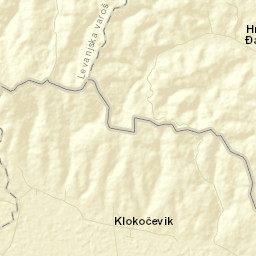 Korenica Street Map