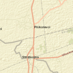 Budrovci Street Map