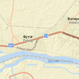 Veternik Street Map