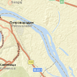 Petrovaradin Street Map