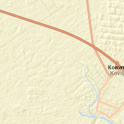 Kovilj Street Map