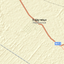 Hajdučica Street Map