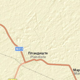 Plandište Street Map