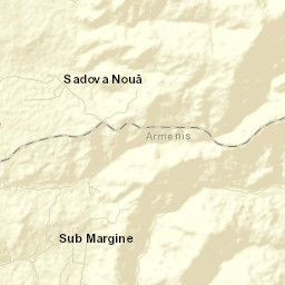 Comuna Armeniş Street Map