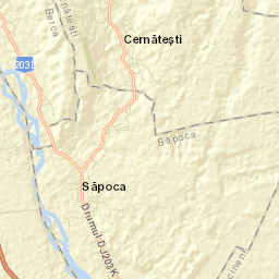 Săpoca Street Map