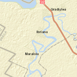 Grădiştea Street Map