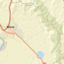 Măcin Street Map