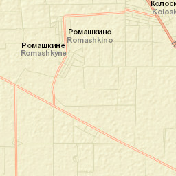 Romashkino Street Map