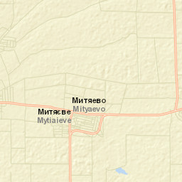 Mityayevo Street Map