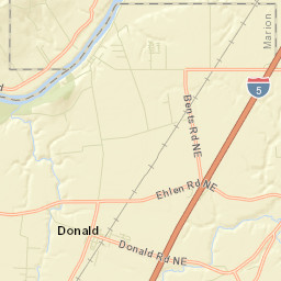 Donald Street Map