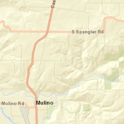 Mulino Street Map