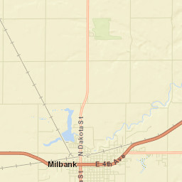 Milbank Street Map