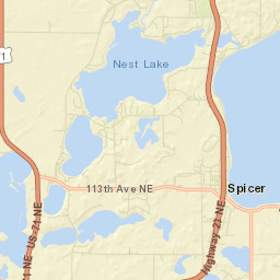 Spicer Street Map